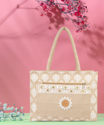 DAZZLE Women Beige, White Shoulder Bag