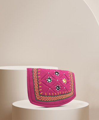 SriAoG Women Pink Hand-held Bag