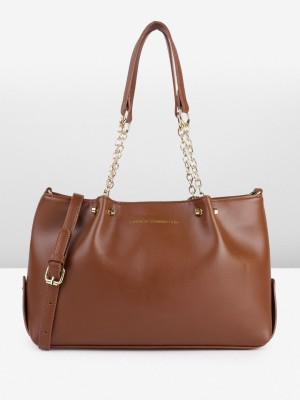 French Connection Women Brown Shoulder Bag