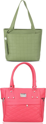 khatushyam collection Women Green, Pink Hobo