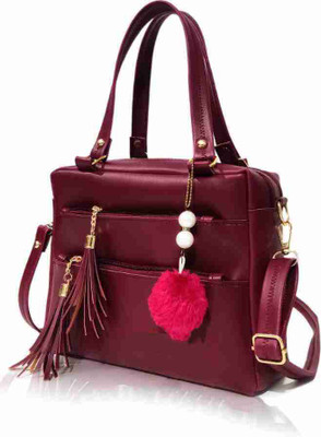 Cleto Women Maroon Messenger Bag