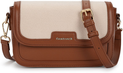 Fastrack Women Tan Sling Bag