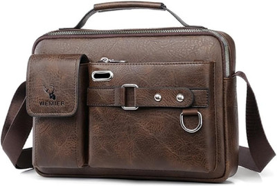 SEASPIRIT Men Brown Messenger Bag