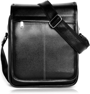 ZipCraze Men & Women Black Messenger Bag