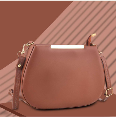 SGM Fashion Women Brown Handbag