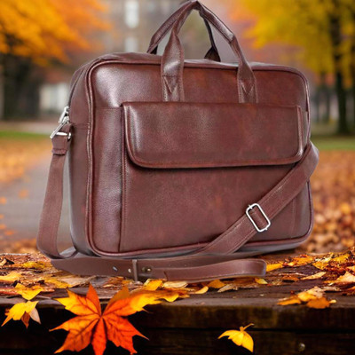 JairaJ Men & Women Brown Messenger Bag