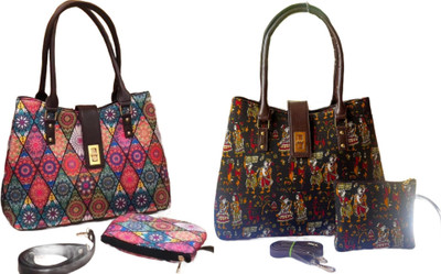 CRAFTWELL Women Multicolor Tote