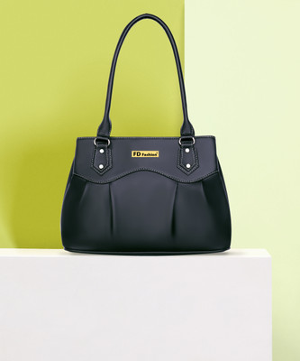 FD FASHION Women Black Shoulder Bag