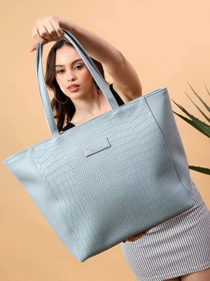 Pramadda Pure Luxury Women Grey Tote