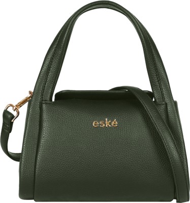 eske Women Green Satchel