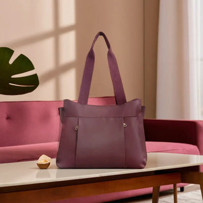 Zaxcer Women Maroon Satchel