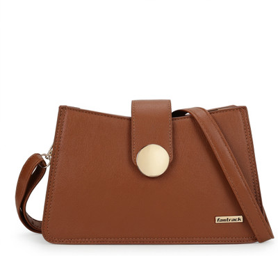 Fastrack Women Tan Sling Bag