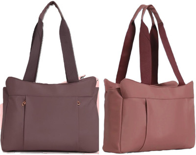 Reprox Women Maroon, Pink Messenger Bag(Pack of: 2)