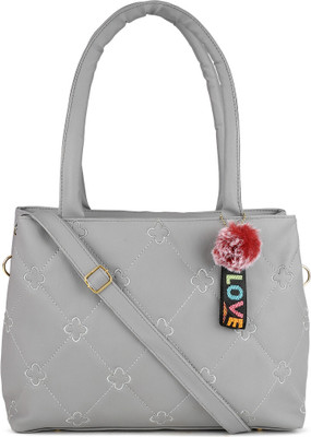 Plama Women Grey Hand-held Bag