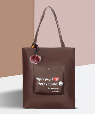 MS MOONSTAR Women Brown Shoulder Bag