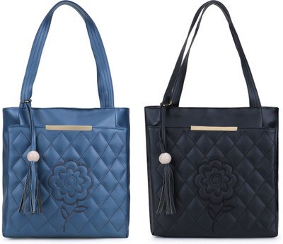 SassyNslaying Women Multicolor Handbag(Pack of: 2)