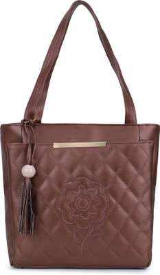 ARNLC Women Brown Hand-held Bag