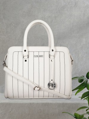 FLYING BERRY Women White Handbag