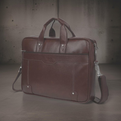 Shivra Men & Women Brown Messenger Bag