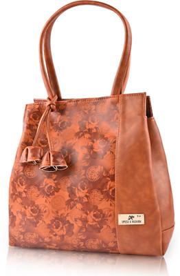Speed x fashion Women Tan Hand-held Bag