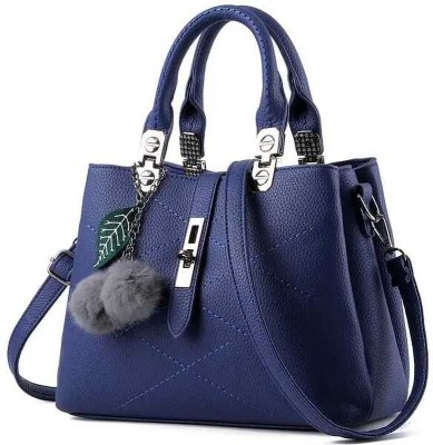 Womanix Women Blue Handbag
