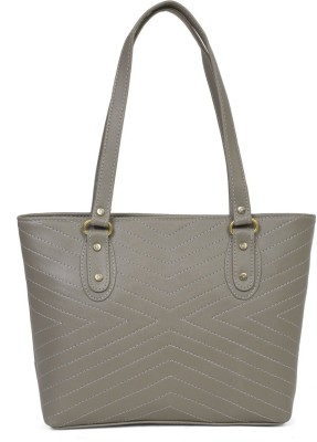 HIGHCRAFT Women Grey Handbag