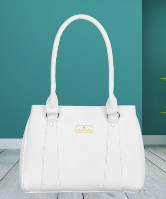 Perfect Choice Women White Handbag