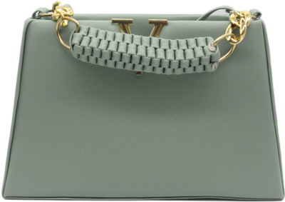Neushoppingmart Women Green Handbag