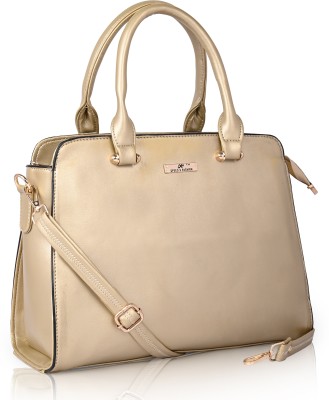 SXF SPEED X FASHION Women Gold Satchel