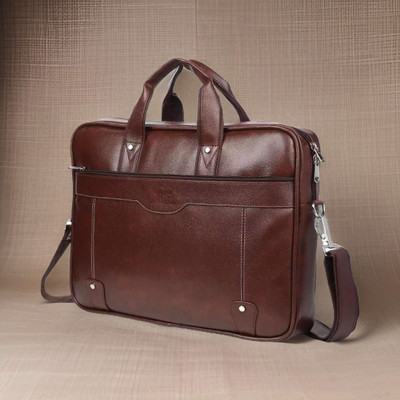 house of common Men & Women Brown Messenger Bag