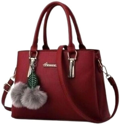 The Monaina crapt Women Maroon Shoulder Bag