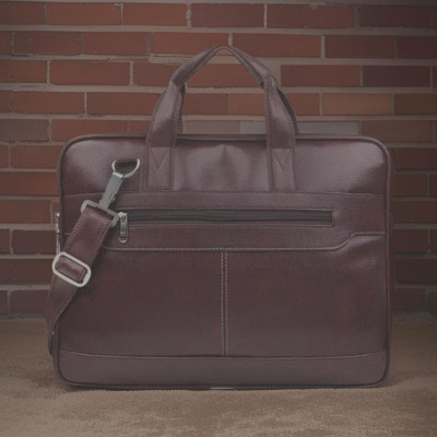 house of common Men & Women Brown Messenger Bag