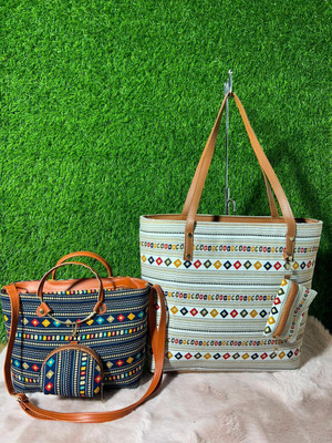 SHOAIBSTORES Women White Sling Bag(Pack of: 2)