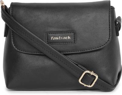 Fastrack Women Black Sling Bag