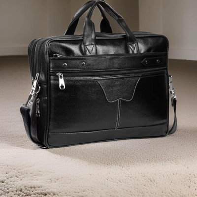 house of common Men & Women Black Messenger Bag