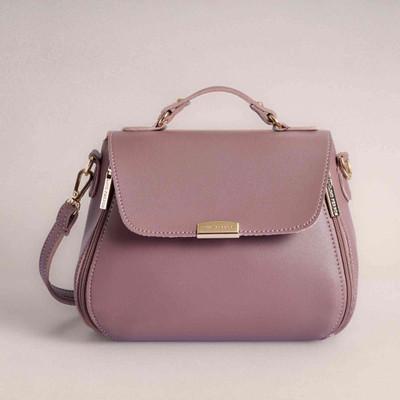 LINO PERROS Women Purple Sling Bag