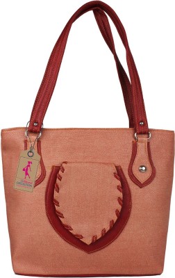 Da Ritus Women Brown, Beige Hand-held Bag