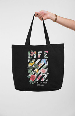 ElegantCrafts Men & Women Black Tote