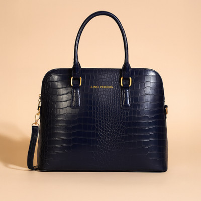 LINO PERROS Women Black Satchel