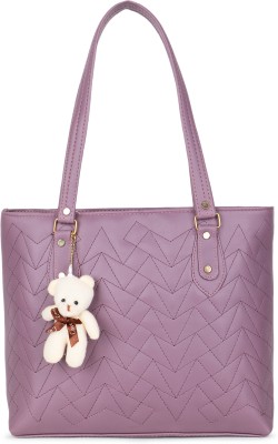 claspNclutch Women Purple Shoulder Bag