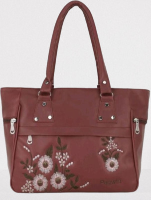 The Monaina crapt Women Brown Shoulder Bag