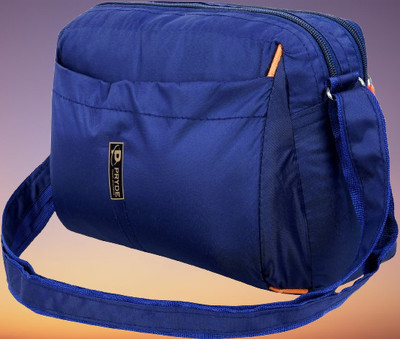 pryde Men Blue Messenger Bag