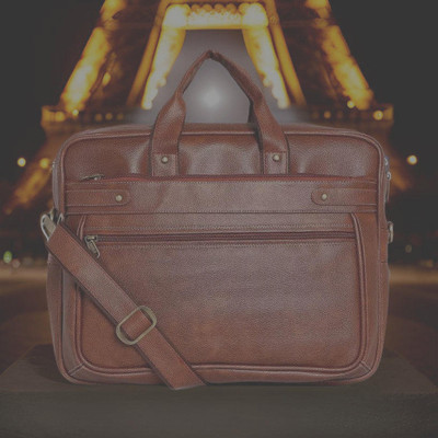 JairaJ Men & Women Tan Messenger Bag