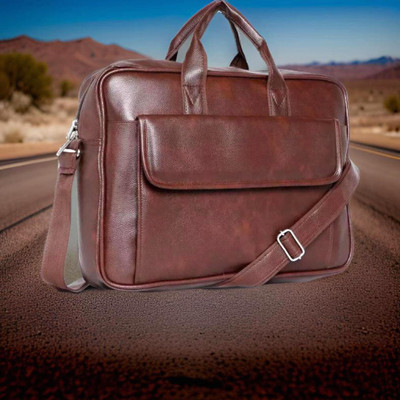 JairaJ Men & Women Brown Messenger Bag