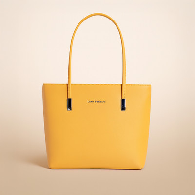 LINO PERROS Women Yellow Shoulder Bag