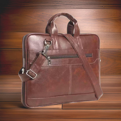 house of common Men & Women Brown Messenger Bag
