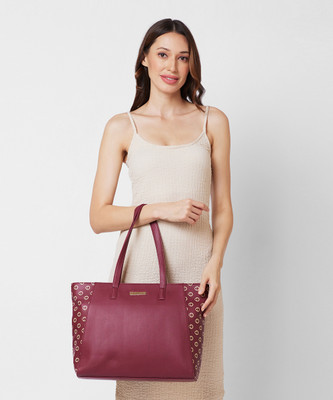 Caprese Women Maroon Tote