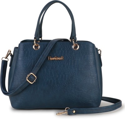 Women Craft Women Blue Handbag