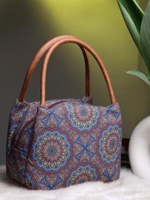Anekaant Women Multicolor, Tan Hand-held Bag