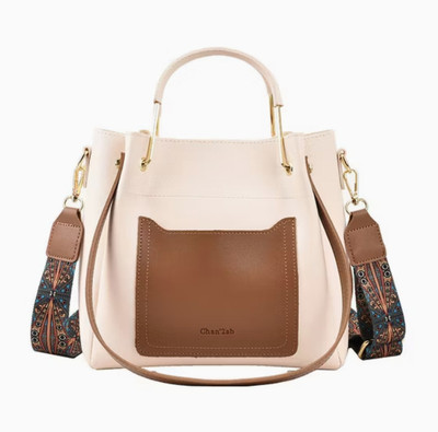 LIZIQI White Hand-held Bag Trendy korean sling bag for women